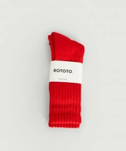 RoToTo Loose Pile Ribbed Socks