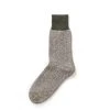 RoToTo Double Face Socks Olive Khaki