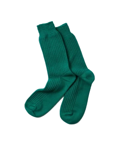 RoToTo | Cotton Waffle Crew Socks | 7 Colour Ways