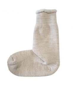 RoToTo Double Face Crew Socks Oatmeal
