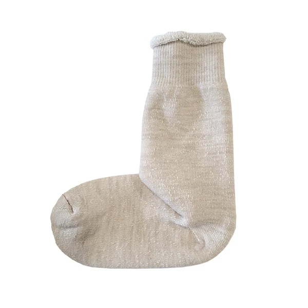 RoToTo Double Face Crew Socks Oatmeal 3 RoToTo Double Face Crew Socks Oatmeal