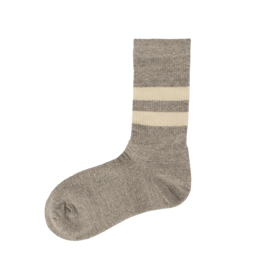RoToTo Organic Cotton Special Trio Mix Gray Socks 3 RoToTo Organic Cotton Special Trio Mix Gray Socks