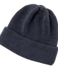 RoToTo Charcoal Blue Bulky Watch Cap R 5016