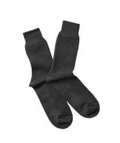 RoToTo | Cotton Waffle Crew Socks | 7 Colour Ways