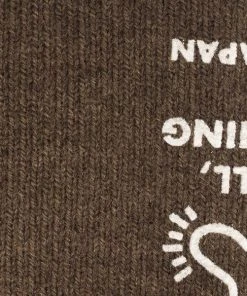 RoToTo Pile Slipper Socks Mix Brown