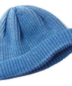 RoToTo | Indigo Cotton Roll Up Beanie | 3 Colour Ways