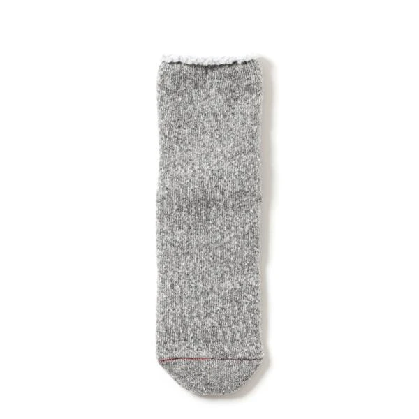 RoToTo Double Face Room Socks Thermo Fleece Mid Grey 3 RoToTo Double Face Room Socks Thermo Fleece Mid Grey