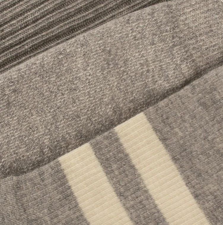 RoToTo Organic Cotton Special Trio Mix Gray Socks 6 RoToTo Organic Cotton Special Trio Mix Gray Socks