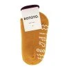 RoToTo Pile Slipper Socks Dark Yellow 2 RoToTo Pile Slipper Socks Dark Yellow