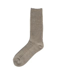 RoToTo Organic Cotton Special Trio Mix Gray Socks
