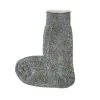 RoToTo Double Face Crew Socks Mid Grey