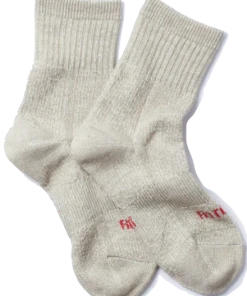 RoToTo | Double Face Mid Socks | Gray/green/light Blue/navy