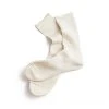 RoToTo Washi Pile Crew Socks Oatmeal