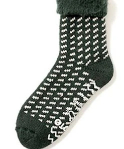 RoToTo Women's Comfy Room Socks Bird's Eye S